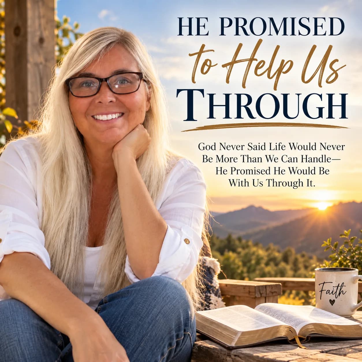 He Promised to Help Us Through It