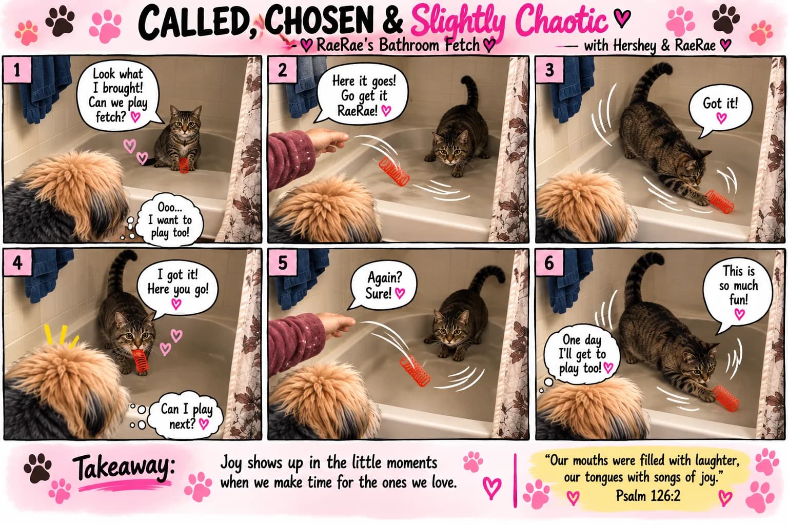 Called, Chosen & Slightly Chaotic: RaeRae Plays Fetch
